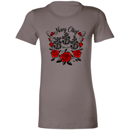 Navy Chief Rose Ladies' Favorite T-Shirt