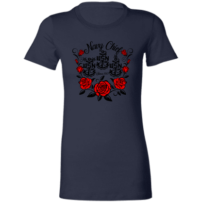 Navy Chief Rose Ladies' Favorite T-Shirt