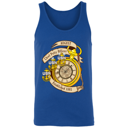 August CPO Unisex Tank