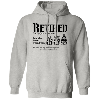 Retired Definition Pullover Hoodie