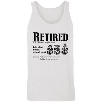 Retired Definition Unisex Tank