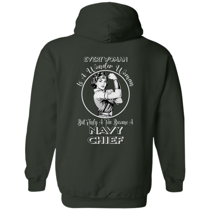 Every Wonder Woman BW Pullover Hoodie