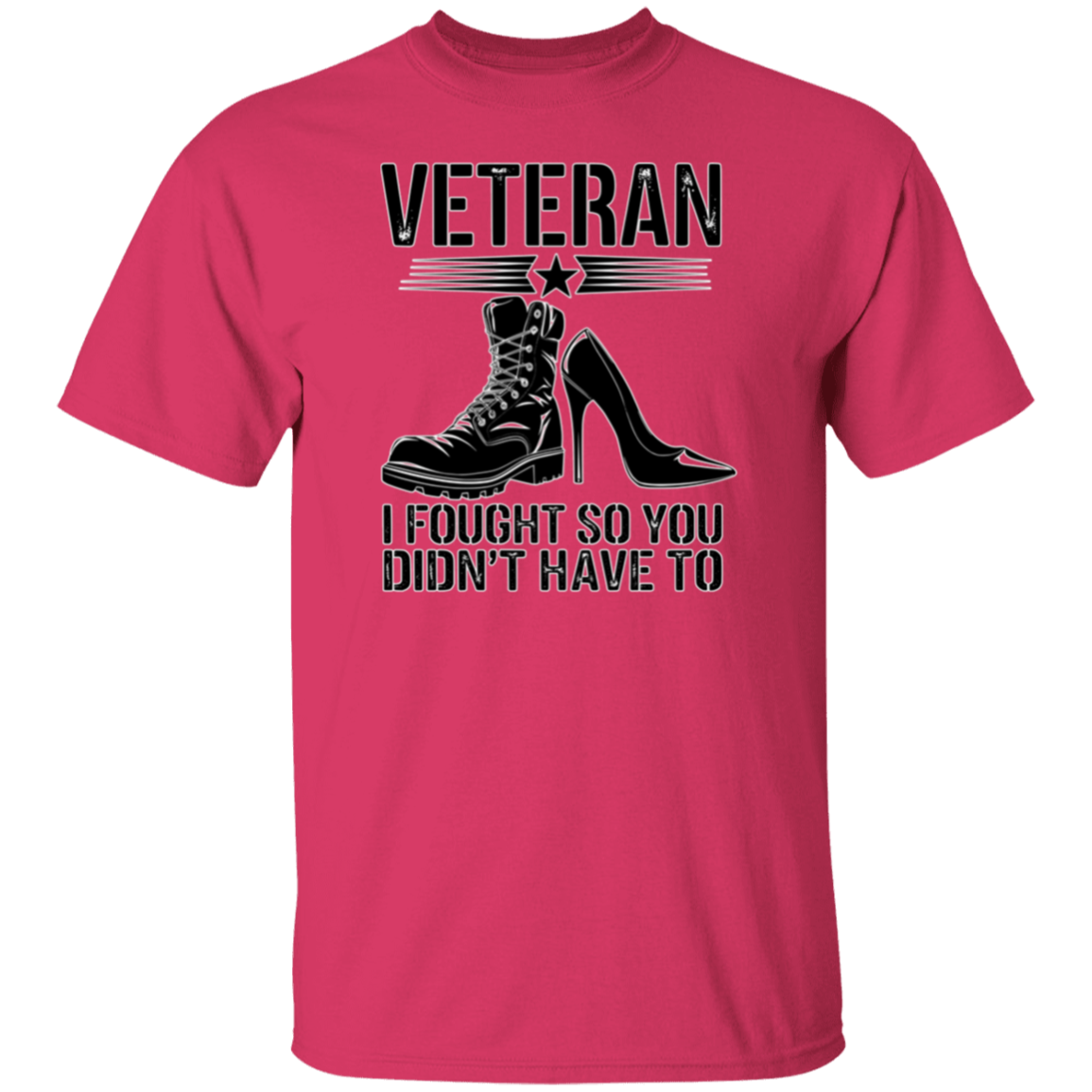 Veteran I Fought 5.3 oz. T-Shirt