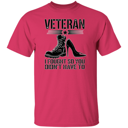 Veteran I Fought 5.3 oz. T-Shirt