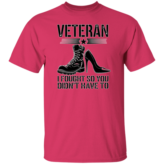 Veteran I Fought 5.3 oz. T-Shirt