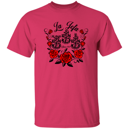 La Jefa Rose 5.3 oz. T-Shirt