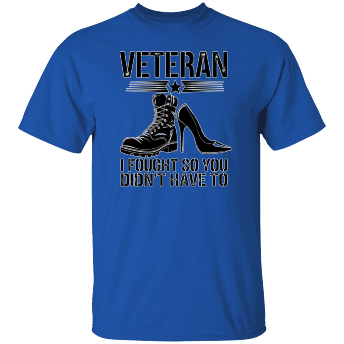 Veteran I Fought 5.3 oz. T-Shirt