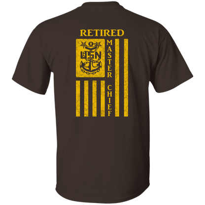 Retired Master Chief Flag FB T-Shirt