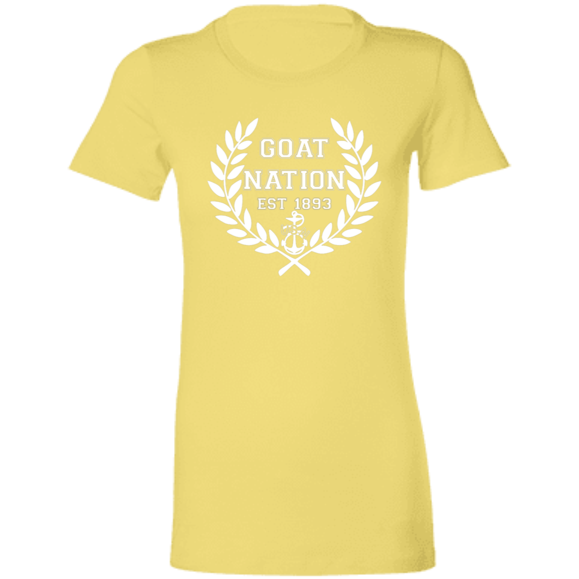 Goat Nation White Ladies' Favorite T-Shirt