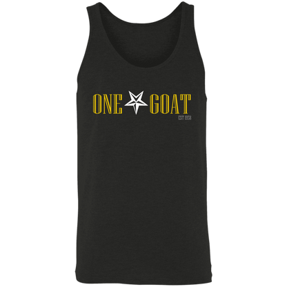 One Star Goat Gold Unisex Tank