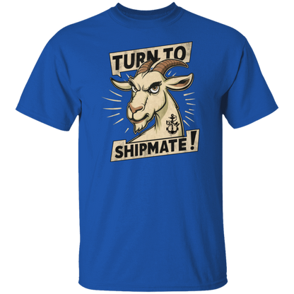 Turn To Shipmate 5.3 oz. T-Shirt