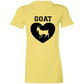 Goat Heart Ladies' Favorite T-Shirt