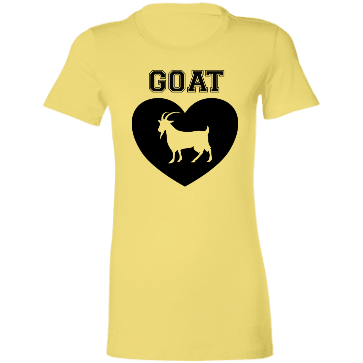 Goat Heart Ladies' Favorite T-Shirt