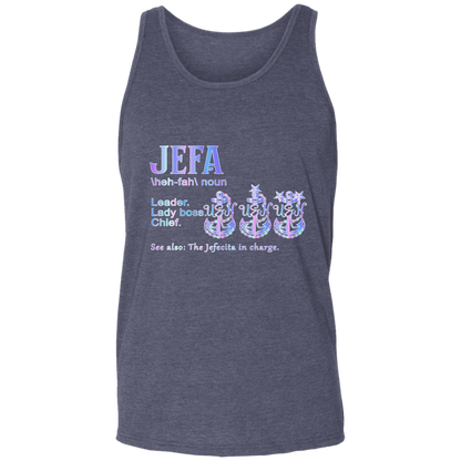 Jefa Definition Unisex Tank