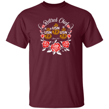 Retired Chief Rose 5.3 oz. T-Shirt