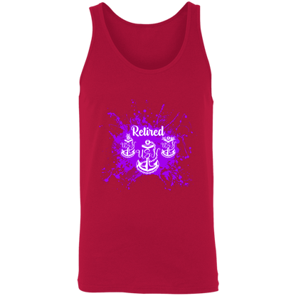Retired Chief Purple Paint Unisex Tank