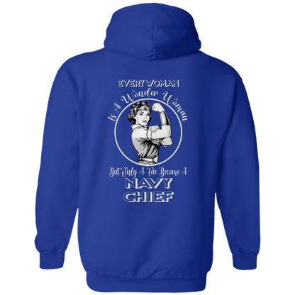 Every Wonder Woman BW Pullover Hoodie