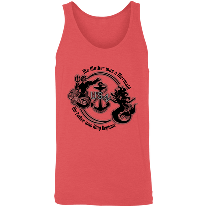 Me Mother and Father Unisex Tank