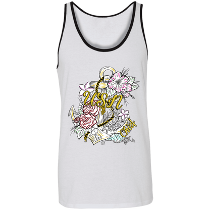 Wooden Anchor Unisex Tank