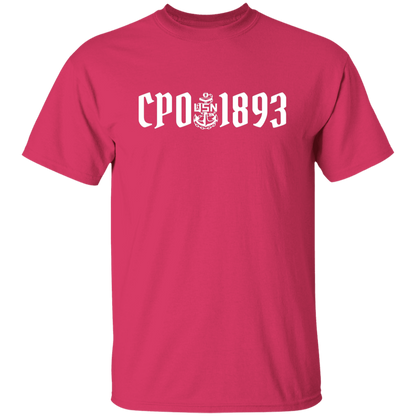 CPO 1893 White 5.3 oz. T-Shirt