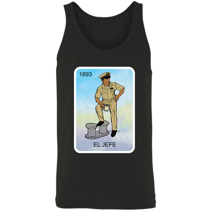 El Jefe V2 Card Unisex Tank