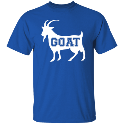 GOAT White 5.3 oz. T-Shirt