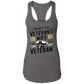 I am the Veteran Ladies Racerback Tank