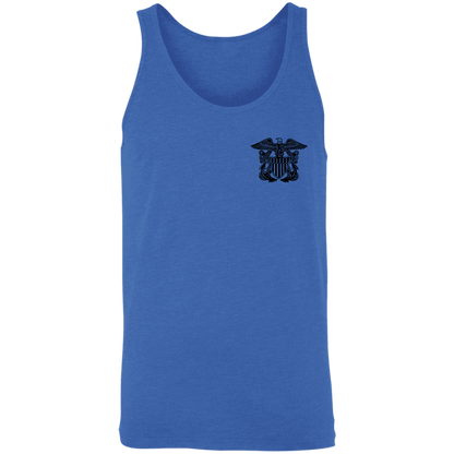 Navy Girl Officer FB Unisex Tank