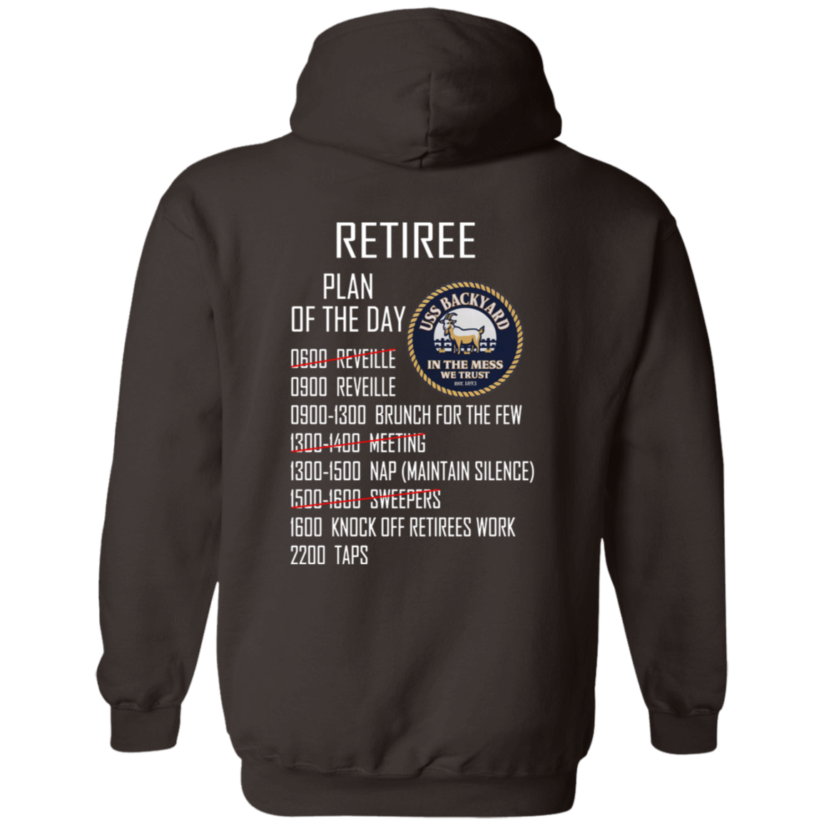 Retiree POD Pullover Hoodie