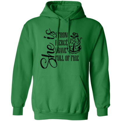 She Is Pullover Hoodie