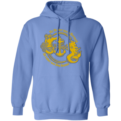 Me Mother and Father Gold Pullover Hoodie
