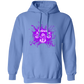 Retired Chief Purple Paint  Pullover Hoodie