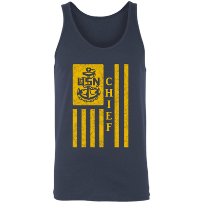 Chief Flag Gold Unisex Tank