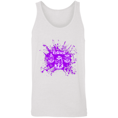 Retired Chief Purple Paint Unisex Tank