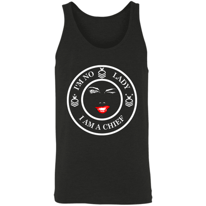 I'm No Lady (White Design) Unisex Tank