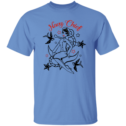 Navy Chief Pin Up 5.3 oz. T-Shirt