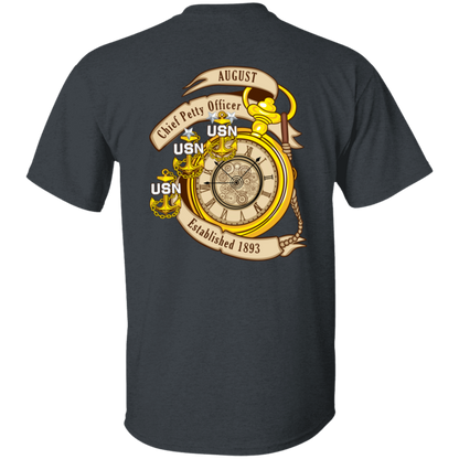 August CPO Two Sides 5.3 oz. T-Shirt