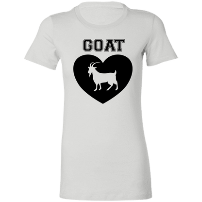 Goat Heart Ladies' Favorite T-Shirt