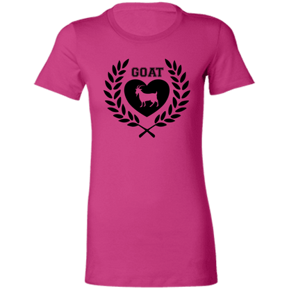 Goat Wreath Ladies' Favorite T-Shirt