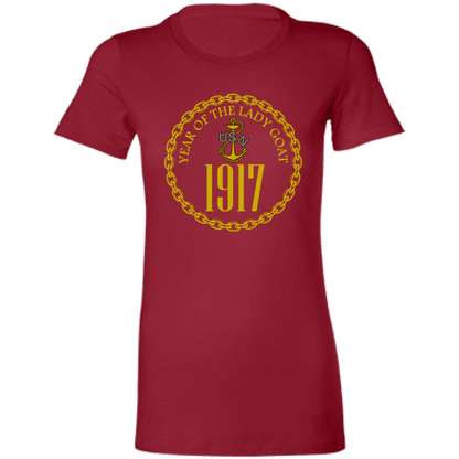 Year of the Lady Goat Gold Ladies' Favorite T-Shirt