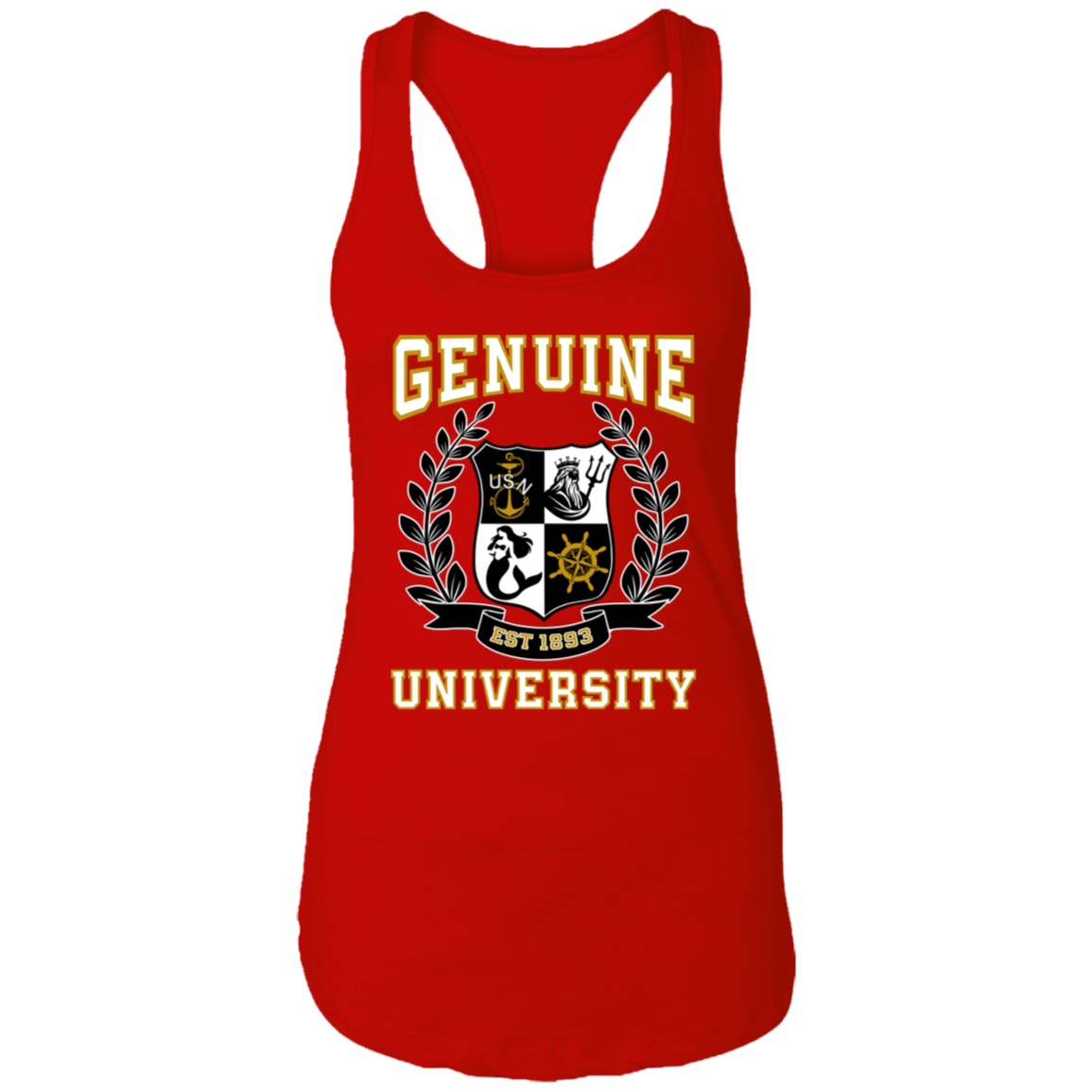 Genuine University Ladies Racerback Tank