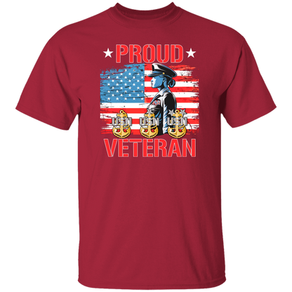 Proud Veteran 5.3 oz. T-Shirt