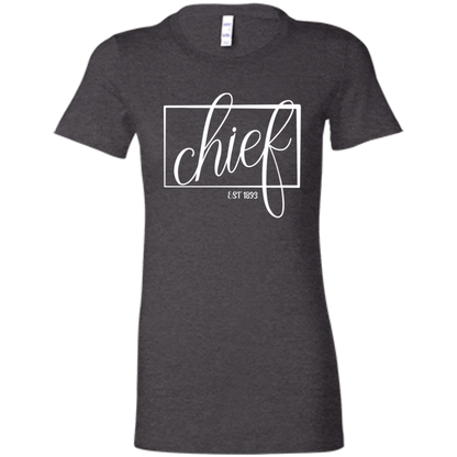 Chief 1893 White Ladies' Favorite T-Shirt