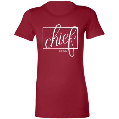 Chief 1893 White Ladies' Favorite T-Shirt