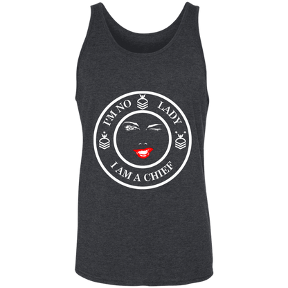 I'm No Lady (White Design) Unisex Tank