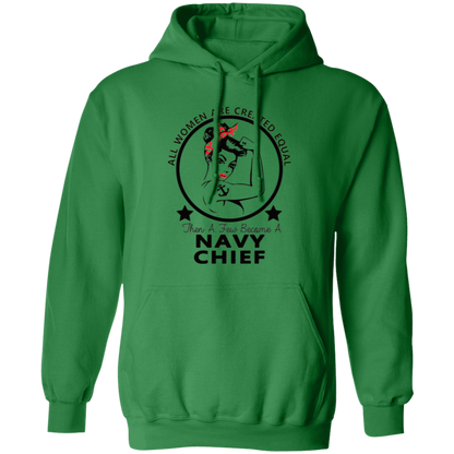 Navy Girl Chief Pullover Hoodie