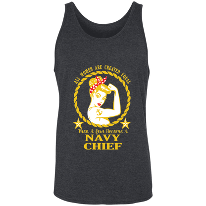 Navy Girl V2 Unisex Tank