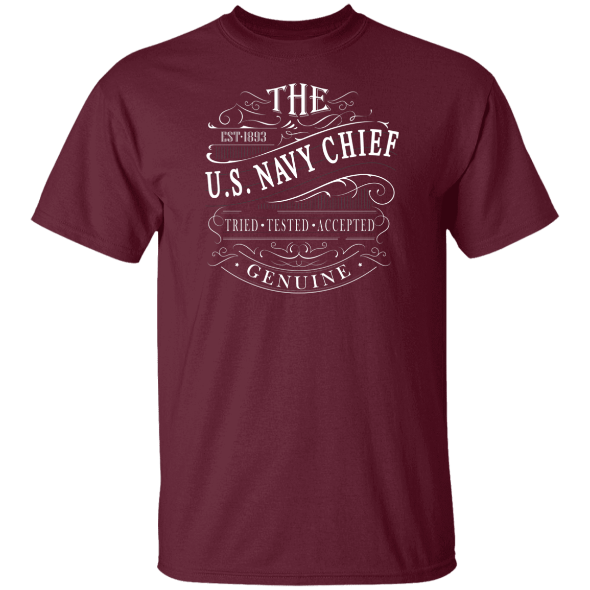 The US Navy Chief 5.3 oz. T-Shirt