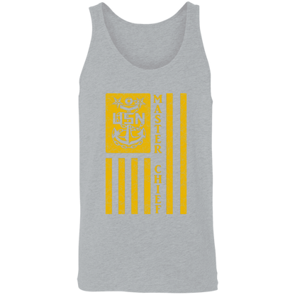 Master Chief Flag Gold Unisex Tank