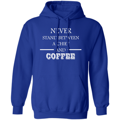Coffee Love White Design Pullover Hoodie